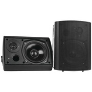 Pyle Indoor/Outdoor 6.5" Wall-Mount Bluetooth Speaker System (Black) PDWR62BTBK